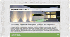 Desktop Screenshot of haerterich-immobilien.de